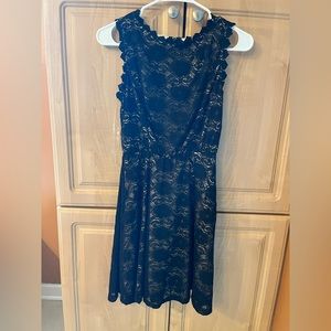 Black/tan summer dress-NEW